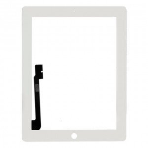 ipad 4 Digitizer Touch Screen with home button assembly(White)