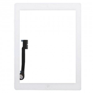 iPad 3 Digitizer Touch Screen with home button assembly(White)