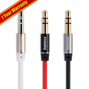 REMAX 3.5mm AUX Audio Stereo Cable (1000mm)