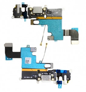 iPhone 6 Charger Connector with Earphone Jack & Microphone Flex Cable